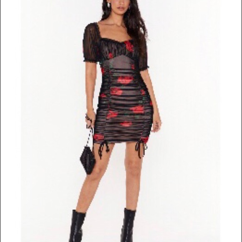 black summer dress